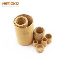 wholesale custom 0.5 to 90 microns sintered porous metal nickel inconel monel bronze filter tubes